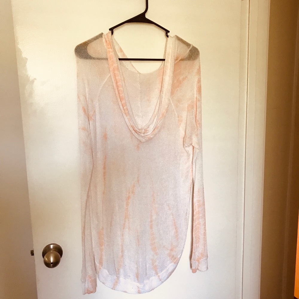 Women’s Netted Hoodie Top